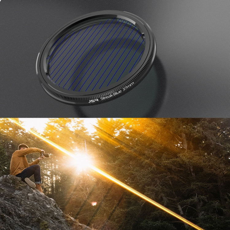 JSR Starlight Drawing Camera Lens Filter, Size:55mm(Streak Gold) - Camera Accessories by JSR | Online Shopping UK | buy2fix
