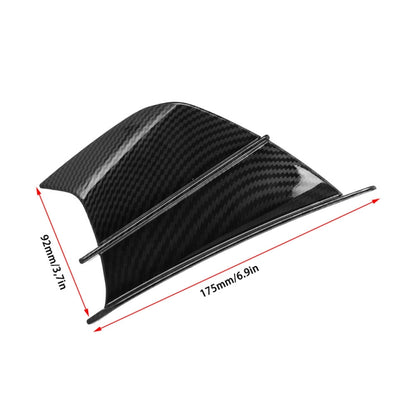 Motorcycle Winglet Aerodynamic Wing Kit Spoiler, Style:Glossy Carbon - In Car by buy2fix | Online Shopping UK | buy2fix