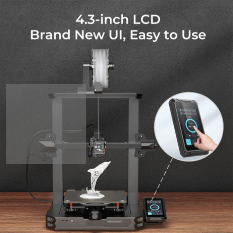 Creality Ender-3 S1 Pro Automatic Leveling High-temp 3D Printer US Plug - Consumer Electronics by Creality | Online Shopping UK | buy2fix