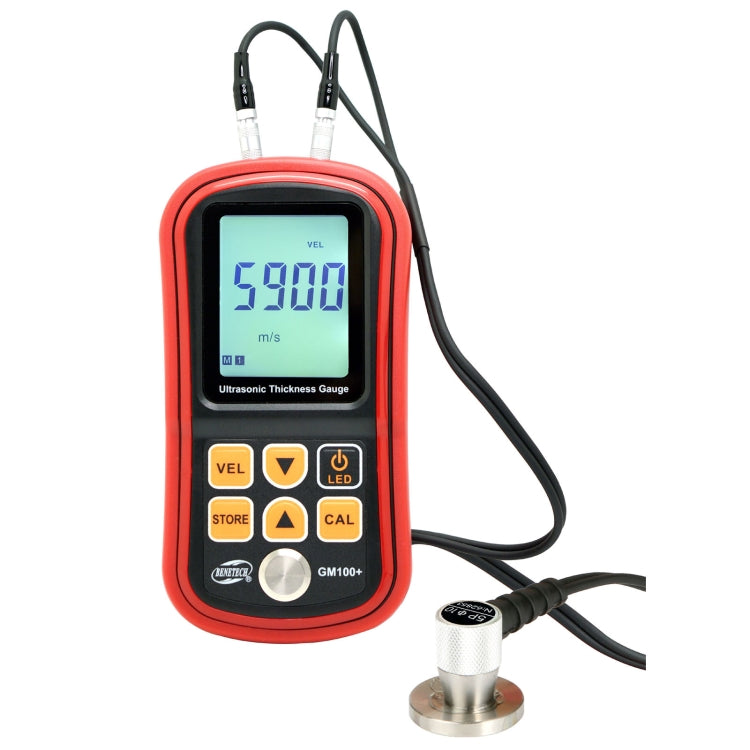 BENETECH GM100+ Ultrasonic Thickness Gauge, Battery Not Included - Coating Thickness Gauge by BENETECH | Online Shopping UK | buy2fix