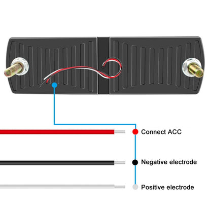 2 PCS Truck modified 40LED Two-color Running Water Turn Signal Light(Red White) - In Car by buy2fix | Online Shopping UK | buy2fix