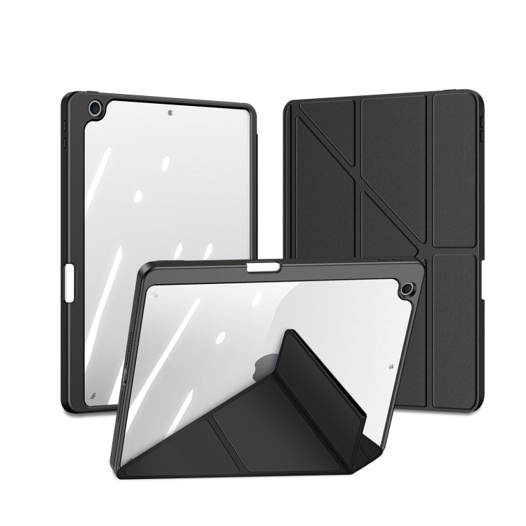 For iPad 10.2 2019/2020/2021 DUX DUCIS Magi Series Shockproof Tablet Case(Black) - iPad 10.2 Cases by DUX DUCIS | Online Shopping UK | buy2fix