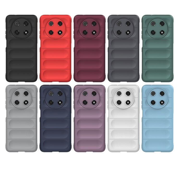 For Huawei Nova Y90/Enjoy 50 Pro Magic Shield TPU + Flannel Phone Case(Black) - Mobile Accessories by buy2fix | Online Shopping UK | buy2fix