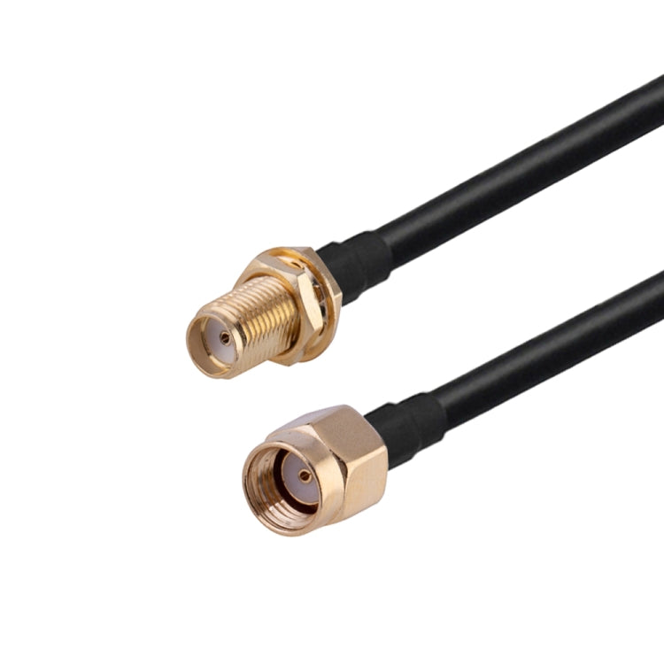 RP-SMA Male to SMA Female RG174 RF Coaxial Adapter Cable, Length: 1m - Connectors by buy2fix | Online Shopping UK | buy2fix