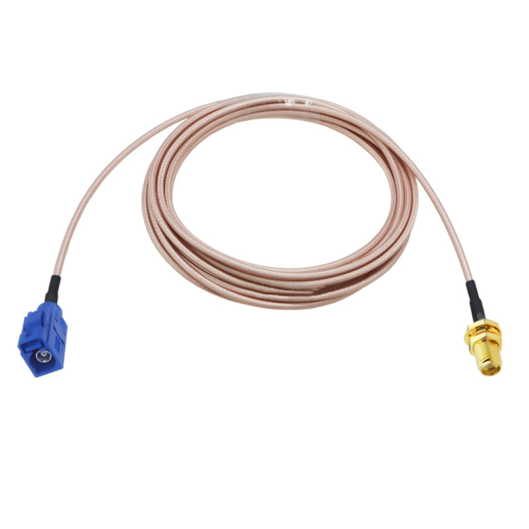 20cm Antenna Extension RG316 Coaxial Cable(SMA Female to Fakra I Female) - In Car by buy2fix | Online Shopping UK | buy2fix