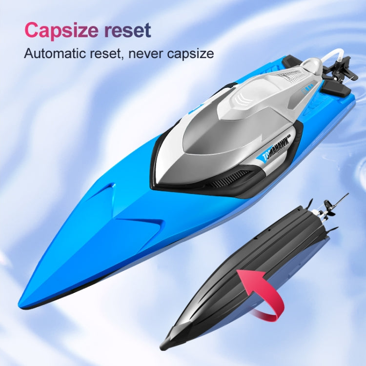 S2 Waterproof High Speed RC Speedboat Toy Boat(Blue) - RC Boats by buy2fix | Online Shopping UK | buy2fix