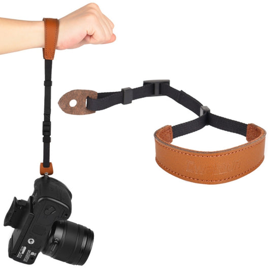 CADeN H53 Wrist Camera Strap, Size:26 x 1.5 x 2.2cm Brown - Camera Accessories by CADeN | Online Shopping UK | buy2fix