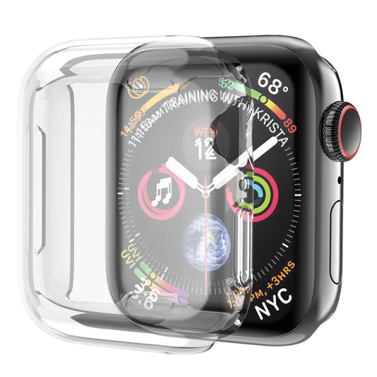 Transparent TPU Protective Case For Apple Watch Series 9 / 8 / 7 45mm - Watch Cases by buy2fix | Online Shopping UK | buy2fix