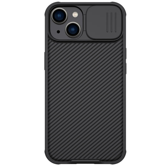 For iPhone 14 Plus  NILLKIN CamShield Pro Protective Phone Case(Black) - iPhone 14 Plus Cases by NILLKIN | Online Shopping UK | buy2fix
