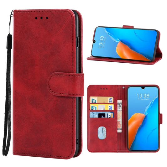 For Infinix Note 12 Pro 4G Leather Phone Case(Red) - Infinix Cases by buy2fix | Online Shopping UK | buy2fix