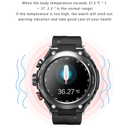 T92 1.28 inch IPS Touch Screen 2 in 1 Bluetooth Headset Smart Watch, Support Heart Rate Monitoring/Bluetooth Music(Black) - Smart Wear by buy2fix | Online Shopping UK | buy2fix