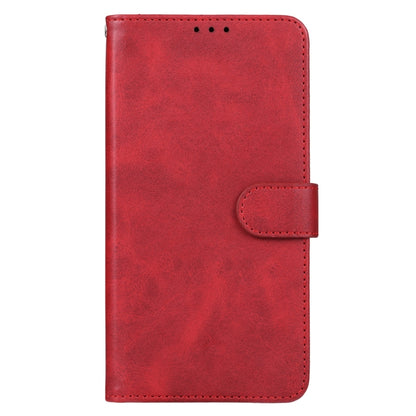 For Xiaomi Redmi Note 12 China Leather Phone Case(Red) - Note 12 Cases by buy2fix | Online Shopping UK | buy2fix