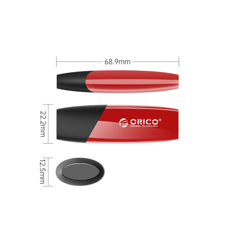 ORCIO USB3.0 U Disk Drive, Read: 260MB/s, Write: 15MB/s, Memory:32GB, Port:USB-A(Red) - USB Flash Drives by ORICO | Online Shopping UK | buy2fix