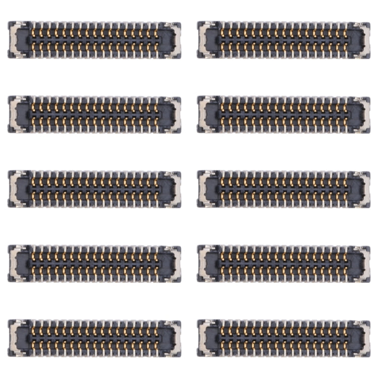 For Xiaomi Mi 4 10pcs LCD Display FPC Connector On Motherboard - Repair & Spare Parts by buy2fix | Online Shopping UK | buy2fix