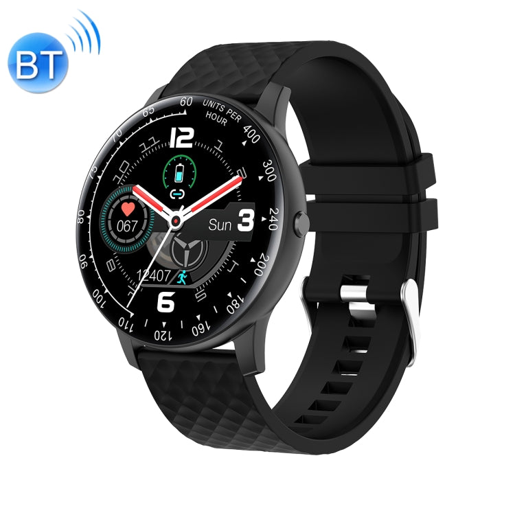 Ochstin 5H30 1.28 Inch HD Round Screen Silicone Strap Smart Sports Watch(Black) - Smart Wear by OCHSTIN | Online Shopping UK | buy2fix