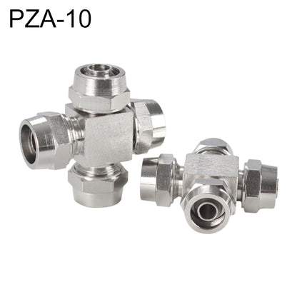 PZA-10 LAIZE Nickel Plated Copper Y-type Tee Pneumatic Quick Connector -  by LAIZE | Online Shopping UK | buy2fix