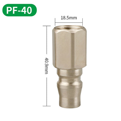 LAIZE PF-40 10pcs C-type Self-lock Pneumatic Quick Fitting Connector -  by LAIZE | Online Shopping UK | buy2fix