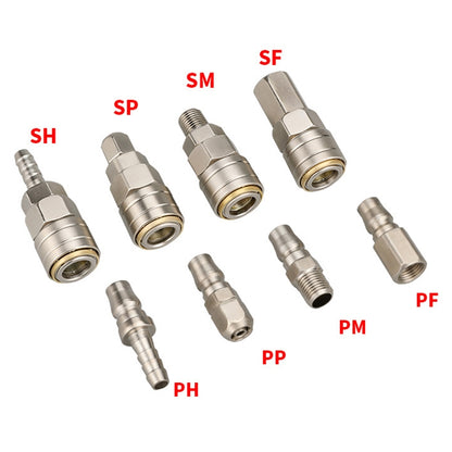 LAIZE PH-40 10pcs C-type Self-lock Pneumatic Quick Fitting Connector -  by LAIZE | Online Shopping UK | buy2fix