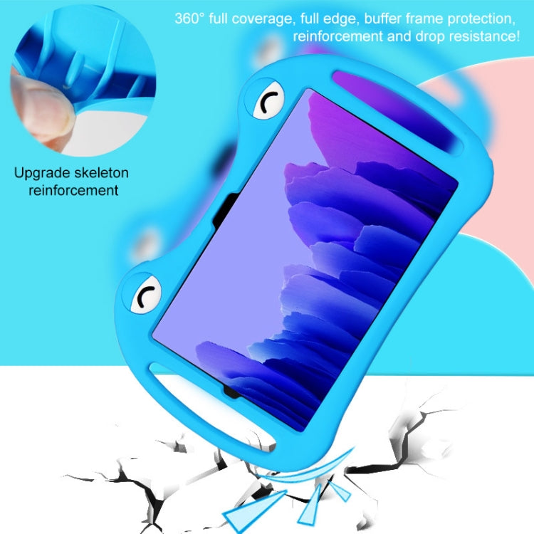 For TCL Tab Pro 5G Cartoon Silicone Shockproof Protective Tablet Case with Stand & Pen Slot(Blue) - Others by buy2fix | Online Shopping UK | buy2fix