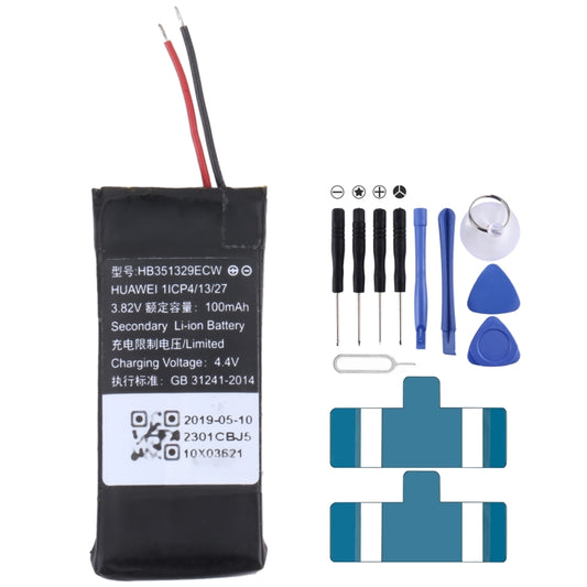 For Huawei Band 3 Pro 100mAh HB351329ECW Battery Replacement - For Samsung by buy2fix | Online Shopping UK | buy2fix