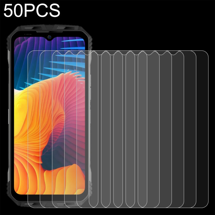 For DOOGEE V30 5G 50pcs 0.26mm 9H 2.5D Tempered Glass Film - For Doogee by buy2fix | Online Shopping UK | buy2fix