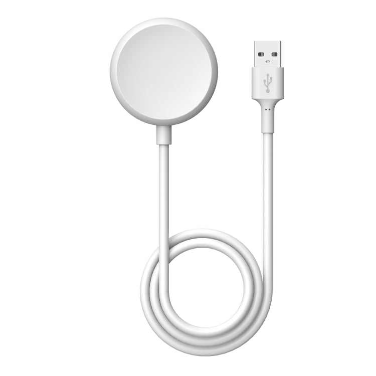For Google Pixel Watch USB Port Smart Watch Magnetic Charging Cable, Length: 1m(White) - Smart Wear by buy2fix | Online Shopping UK | buy2fix