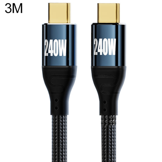 PD 240W Type-C to Type-C Fast Charge Data Cable, Length:3m -  by buy2fix | Online Shopping UK | buy2fix