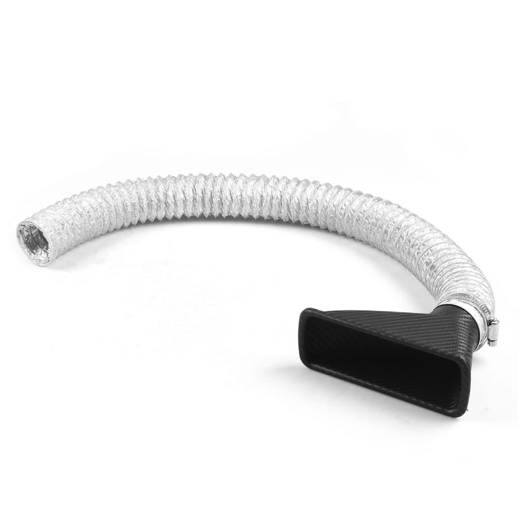 Car Modified Front Bumper Carbon Fiber Intake Pipe - In Car by buy2fix | Online Shopping UK | buy2fix