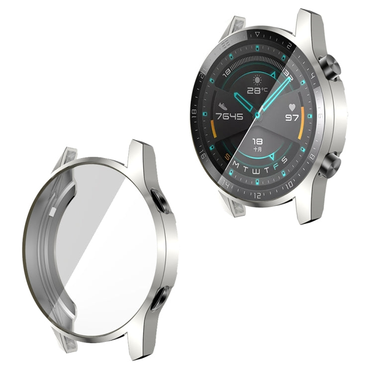 For Huawei Watch GT2 46mm TPU All Inclusive Watch Case(Silver) - Smart Wear by Huawei | Online Shopping UK | buy2fix