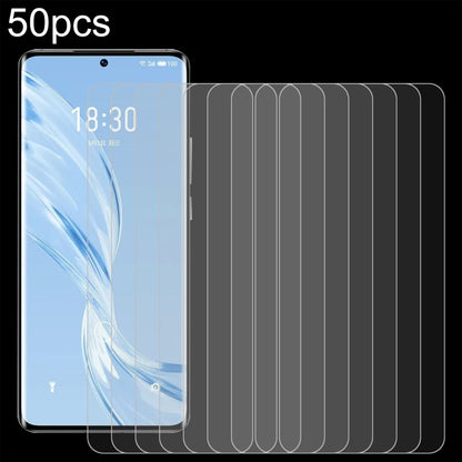 For Meizu 20 Pro 50pcs 0.26mm 9H 2.5D Tempered Glass Film - For Meizu by buy2fix | Online Shopping UK | buy2fix