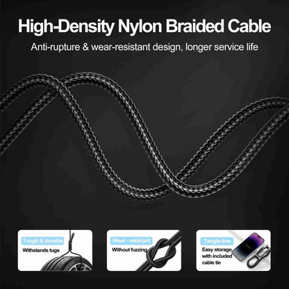 JOYROOM S-CC100A10 Extraordinary Series 100W USB-C / Type-C to USB-C / Type-C Fast Charging Data Cable, Cable Length:1.2m(Black) - USB-C & Type-C Cable by JOYROOM | Online Shopping UK | buy2fix