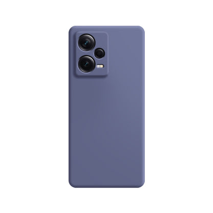 For Xiaomi Redmi Note 12 5G Global Imitation Liquid Silicone Phone Case(Grey) - Note 12 Cases by buy2fix | Online Shopping UK | buy2fix