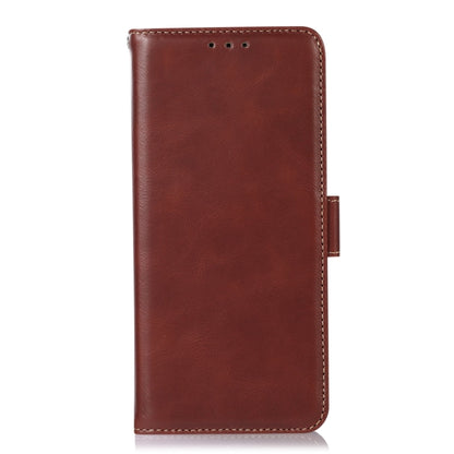 For Sony Xperia 10 V Crazy Horse Top Layer Cowhide Leather Phone Case(Brown) - Sony Cases by buy2fix | Online Shopping UK | buy2fix