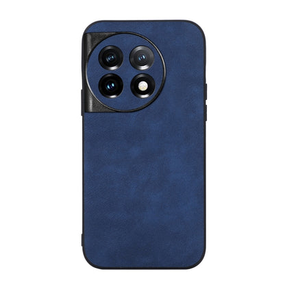 For OnePlus 11R/Ace 2 Morocco Texture PU Phone Case(Blue) - OnePlus Cases by buy2fix | Online Shopping UK | buy2fix