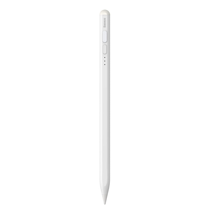 Baseus SXBC060502 2 Series LED Indicators Smooth Capacitive Writing Stylus, Active + Bluetooth Version(White) - Stylus Pen by Baseus | Online Shopping UK | buy2fix