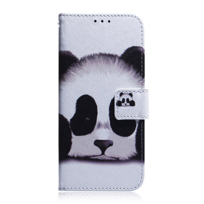 For Xiaomi Redmi 12C / 11A Coloured Drawing Flip Leather Phone Case(Panda) - Xiaomi Cases by buy2fix | Online Shopping UK | buy2fix