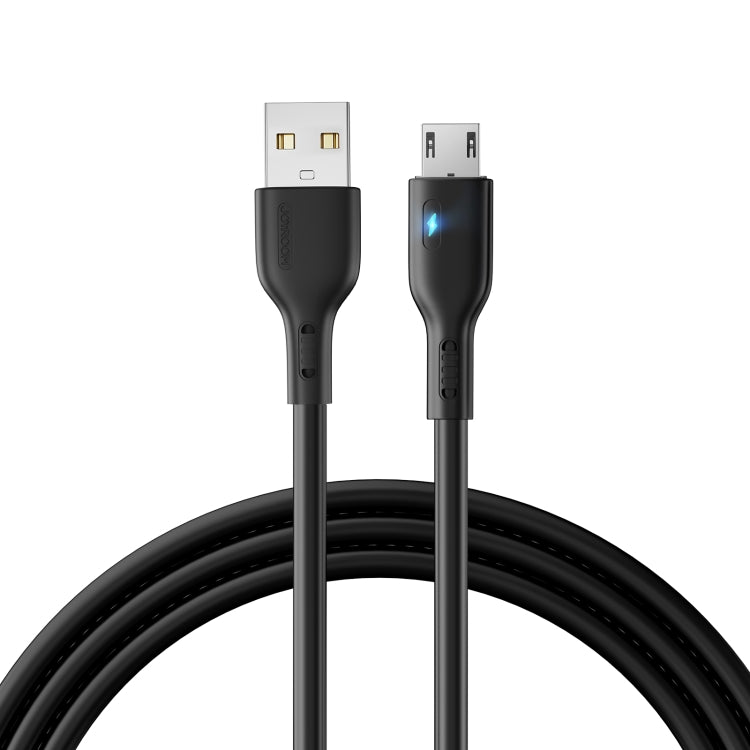 JOYROOM S-UM018A13 2.4A USB to Micro USB Fast Charging Data Cable, Length:1.2m(Black) -  by JOYROOM | Online Shopping UK | buy2fix