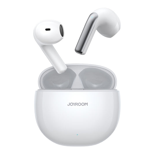 JOYROOM JR-PB1 Jpods Dual Mic ENC Call Noise Reduction Bluetooth Earphones(White) - Bluetooth Earphone by JOYROOM | Online Shopping UK | buy2fix