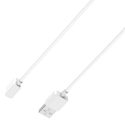 For Xiaomi Mi Band 8 Watch Magnetic Suction Charger USB Charging Cable, Length:1m(White) - Charger by buy2fix | Online Shopping UK | buy2fix