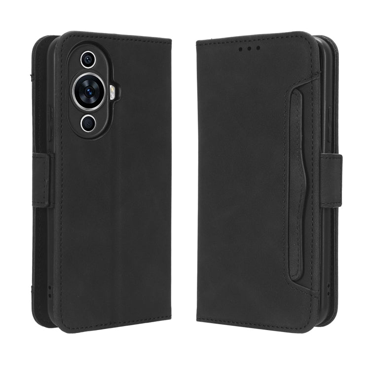 For Huawei nova 11 Skin Feel Calf Texture Card Slots Leather Phone Case(Black) - Ulefone Cases by buy2fix | Online Shopping UK | buy2fix