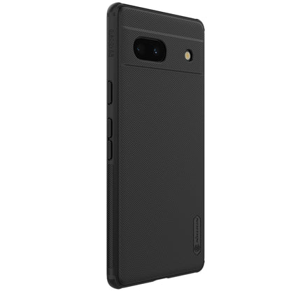 For Google Pixel 7A NILLKIN Frosted Shield Pro PC + TPU Phone Case(Black) - Google Cases by NILLKIN | Online Shopping UK | buy2fix