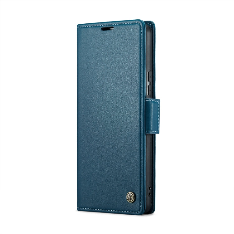 For Xiaomi 13 Lite CaseMe 023 Butterfly Buckle Litchi Texture RFID Anti-theft Leather Phone Case(Blue) - 13 Lite Cases by CaseMe | Online Shopping UK | buy2fix