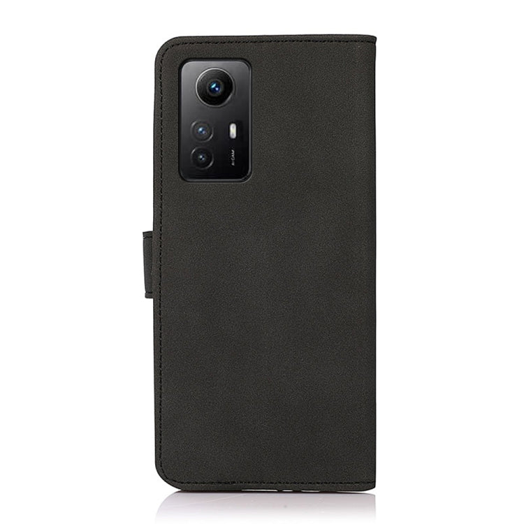 For Xiaomi Redmi Note 12S 4G KHAZNEH Matte Texture Leather Phone Case(Black) - Xiaomi Cases by buy2fix | Online Shopping UK | buy2fix