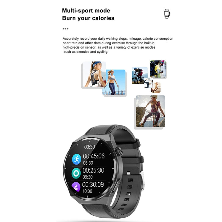 TK20 1.39 inch IP68 Waterproof Silicone Band Smart Watch Supports ECG / Remote Families Care / Body Temperature Monitoring(Blue) - Smart Watches by buy2fix | Online Shopping UK | buy2fix