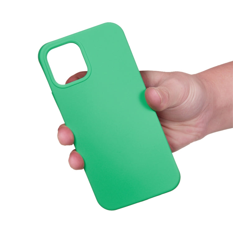 For iPhone 15 Solid Color Silicone Phone Case(Green) - iPhone 15 Cases by buy2fix | Online Shopping UK | buy2fix