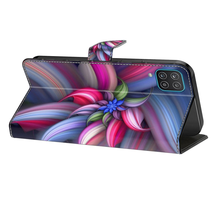 For Xiaomi Redmi 9C Crystal 3D Shockproof Protective Leather Phone Case(Colorful Flower) - Xiaomi Cases by buy2fix | Online Shopping UK | buy2fix