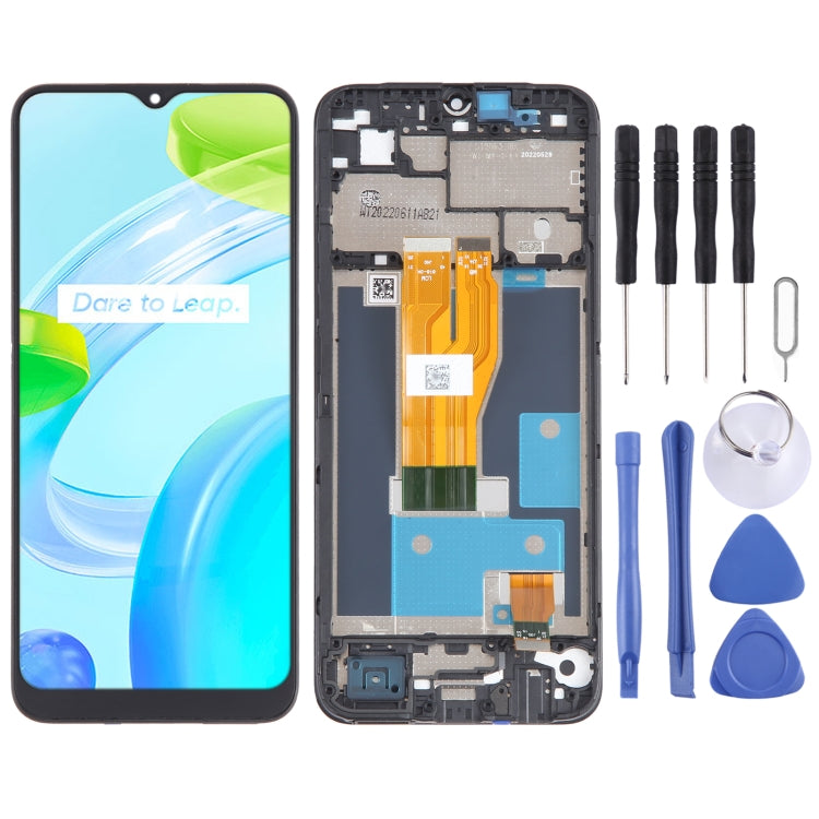 OEM LCD Screen For Realme C30 Digitizer Full Assembly with Frame - LCD Screen by buy2fix | Online Shopping UK | buy2fix