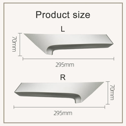 For Toyota Camry 2006-2011 Left-hand Drive Car Door Inside Handle Cover 74646-06080, Type:Right Rear(Matte) - Door Handles by buy2fix | Online Shopping UK | buy2fix