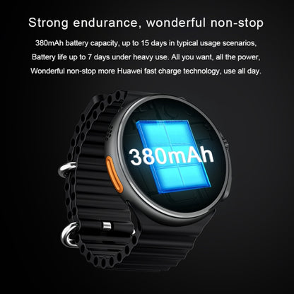 V3 Ultra Max 1.6 inch TFT Round Screen Smart Watch Supports Voice Calls/Blood Oxygen Monitoring(Black) - Smart Watches by buy2fix | Online Shopping UK | buy2fix