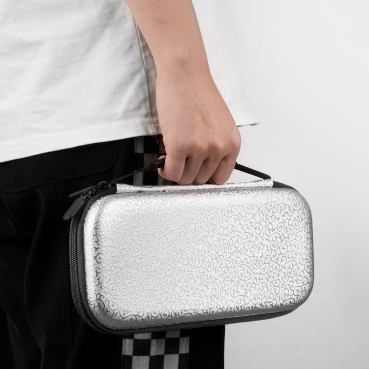 For Nintendo Switch Game Console Dragon Claw Pattern Storage Bag(Silver) - Bags by buy2fix | Online Shopping UK | buy2fix